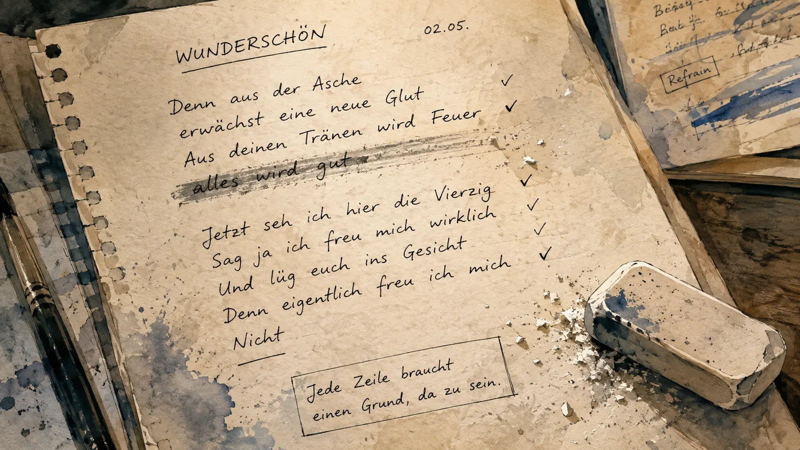Reim dich – oder lass es – EXE OF DOUBT Journal