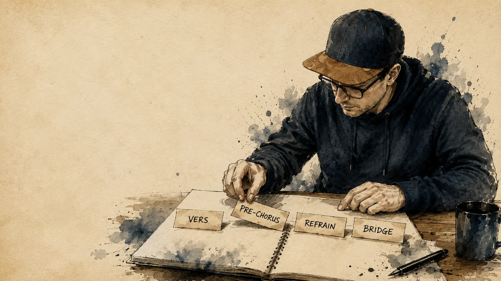 Vers, Refrain, Bridge – und warum Struktur mich nicht einengt – EXE OF DOUBT Journal